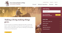 Desktop Screenshot of fnbphilip.com